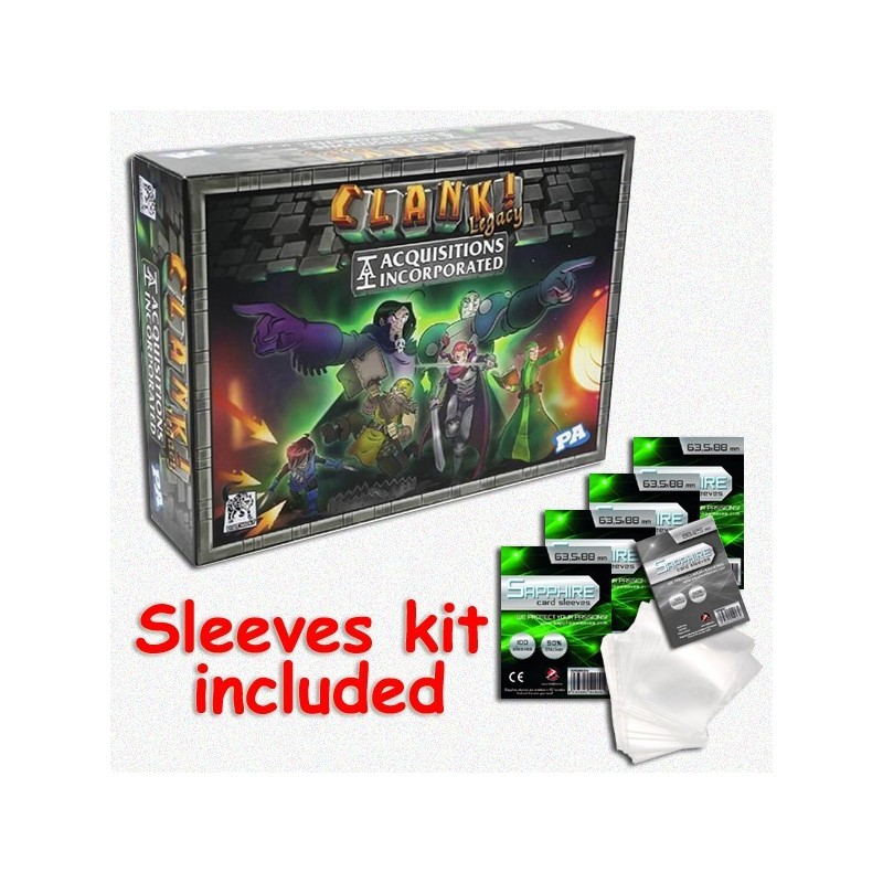 SAFEGAME Clank! Legacy: Acquisitions Incorporated (New Ed.) + bustine protettive