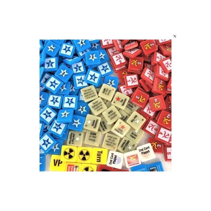 Deluxe Plastic Pieces: Twilight Struggle