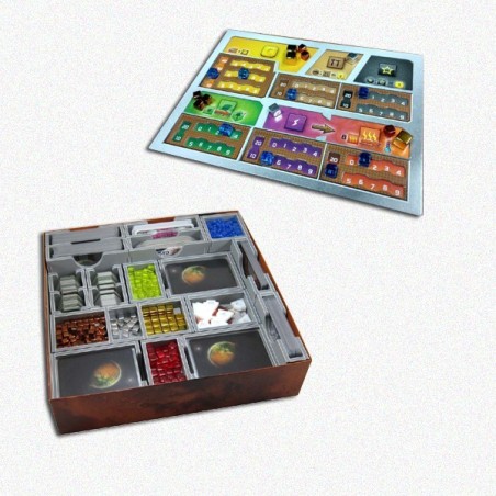 BUNDLE Terraforming Mars: 5 plance dual layer + Organizer EvaCore