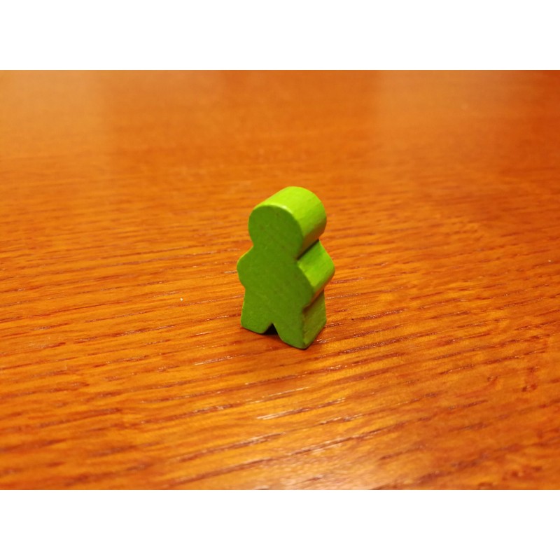 Pedina Omino Junior Verde chiaro (10 pezzi)