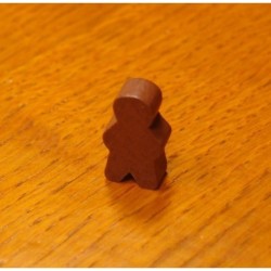 Pedina Omino Junior Marrone...