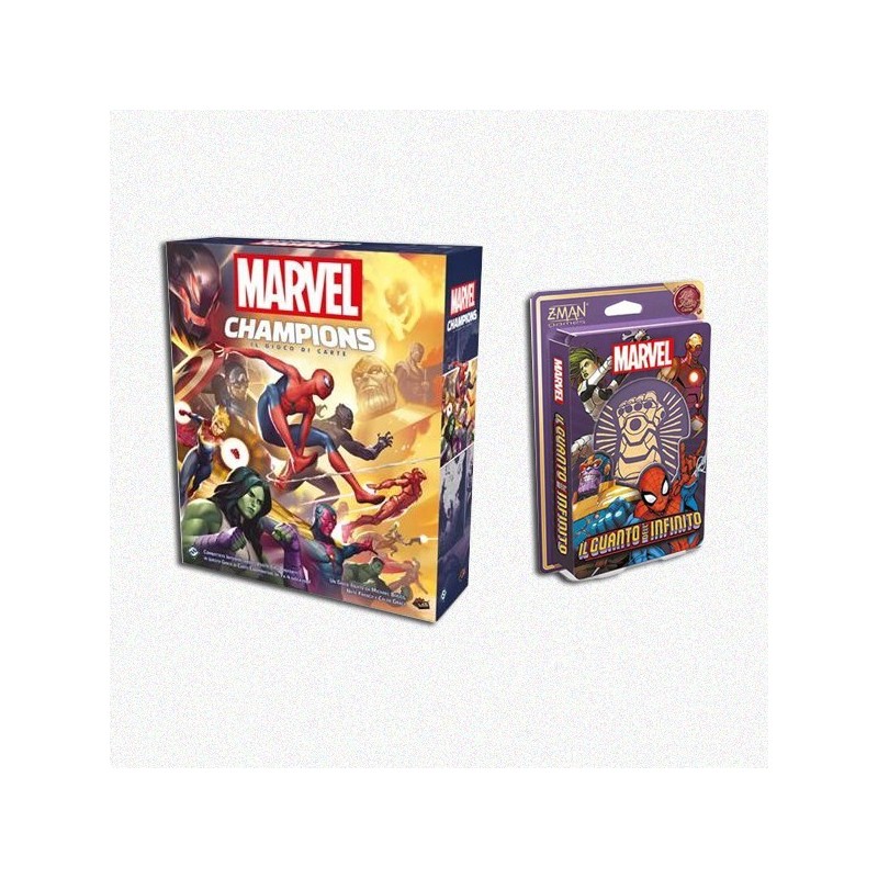 BUNDLE Marvel Champions: Il Gioco di Carte + Marvel: Il Guanto dell'Infinito