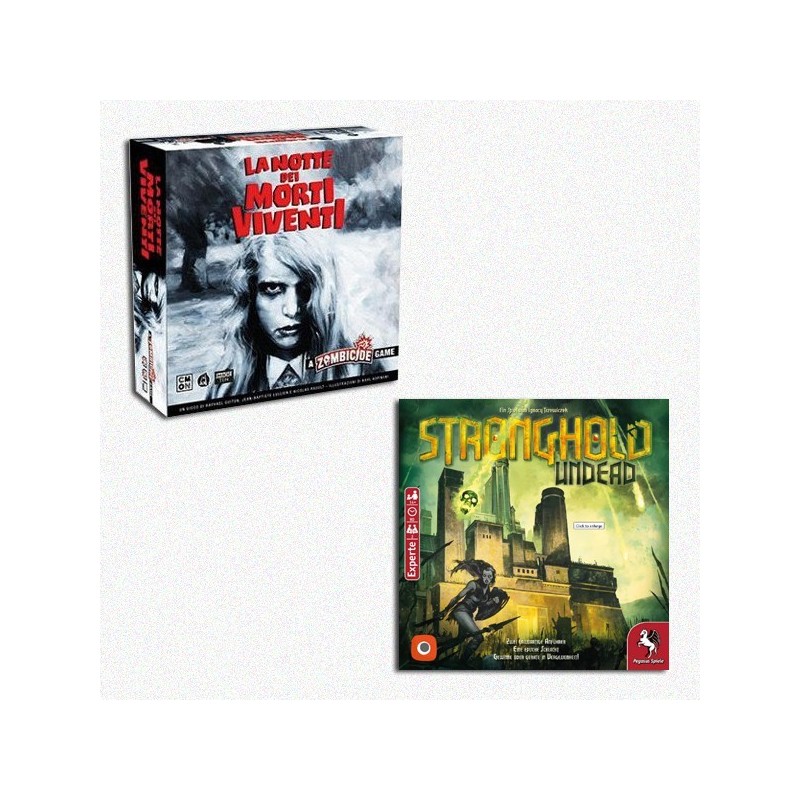 BUNDLE Zombicide: La Notte dei Morti Viventi + Stronghold: Undead 2nd Ed.