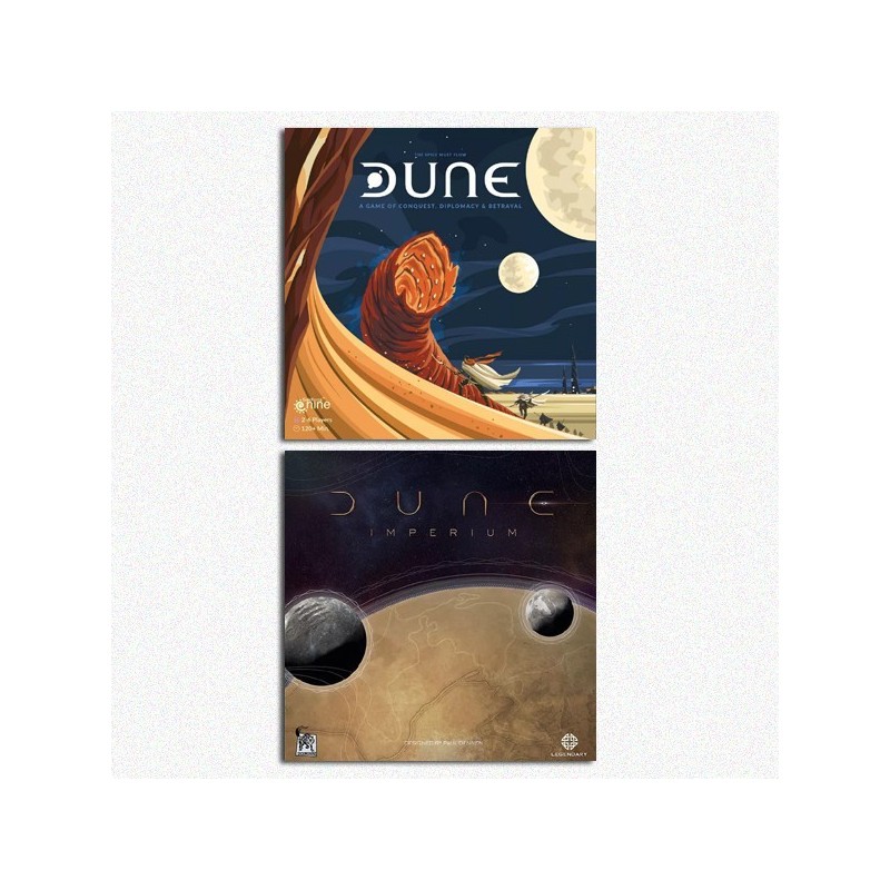 BUNDLE Dune Imperium ENG + Dune ENG (Ed. Speciale con Miniature Esclusive)