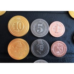 Set 50 monete in metallo...