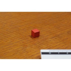 Cubetto 8mm Rosso (1000 pezzi)