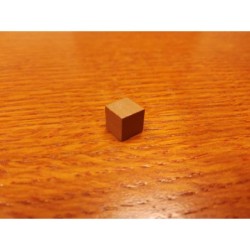 Cubetto 8mm Marrone chiaro...