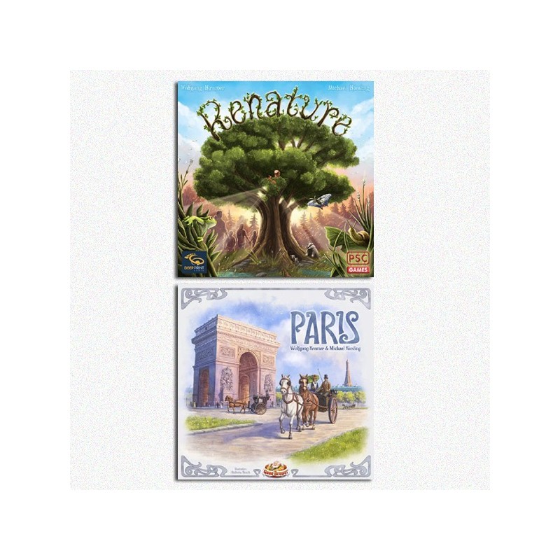 BUNDLE KIESLING-KRAMER Renature ENG + Paris ENG/FR