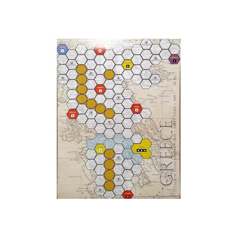 Greece and Cyclades: Age of Steam