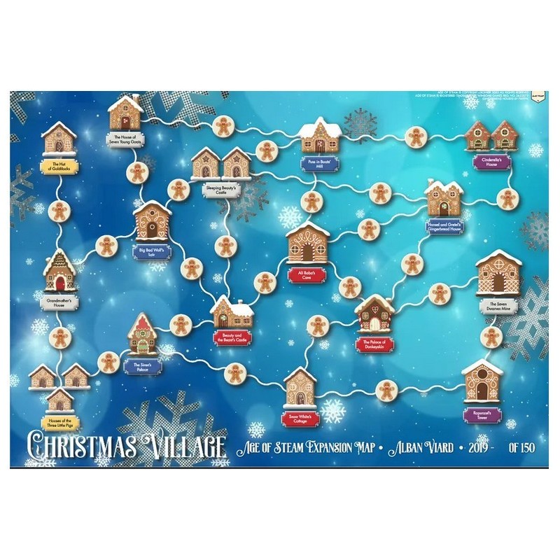 Christmas Village and Mexico: Age of Steam