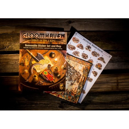 Removable Sticker Set - Jaws of the Lion: Gloomhaven ENG