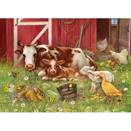 Barnyard Babies - Cobble Hill Puzzle 350 pezzi