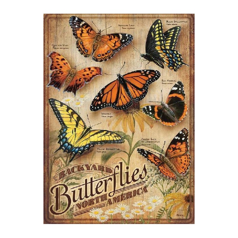 Backyard Butterflies - Cobble Hill Puzzle 500 pezzi