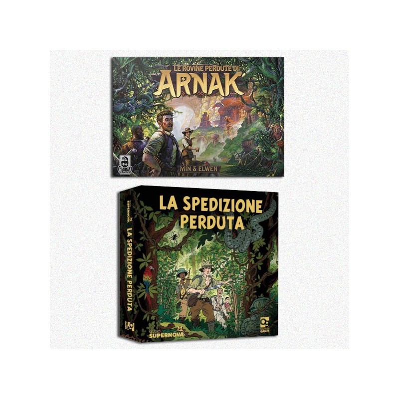 BUNDLE ANCIENT 1: Le Rovine Perdute di Arnak + La Spedizione Perduta