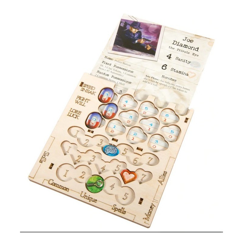 Arkham Player Investigator Board