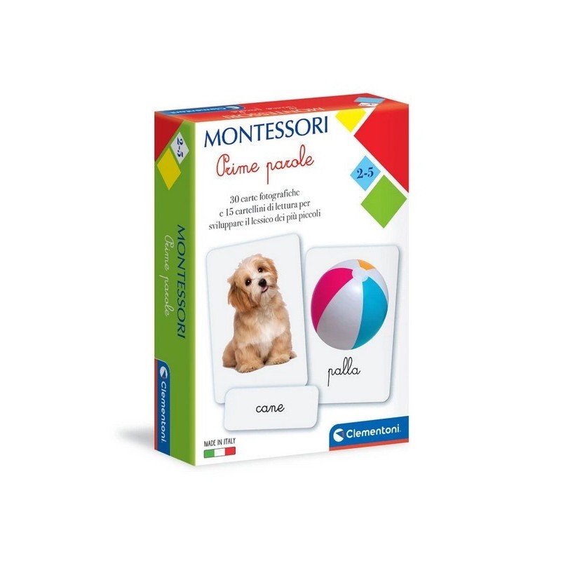 Montessori: Prime parole - CLEMENTONI