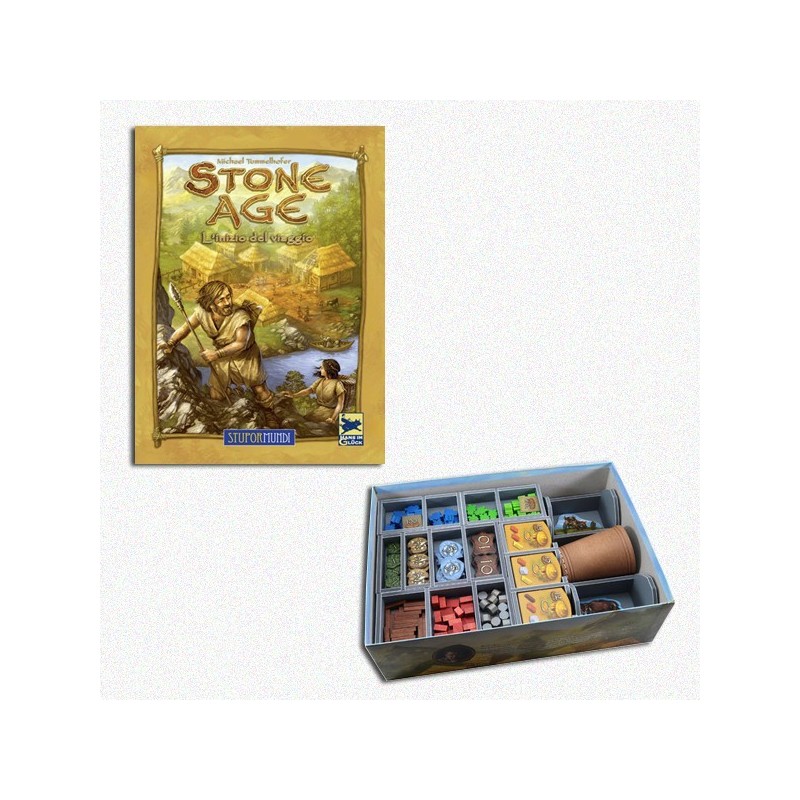 BUNDLE Stone Age ITA (Ed. 2019) + Organizer Folded Space in EvaCore