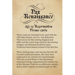Promo Cards: Pax Renaissance Age of Reformation
