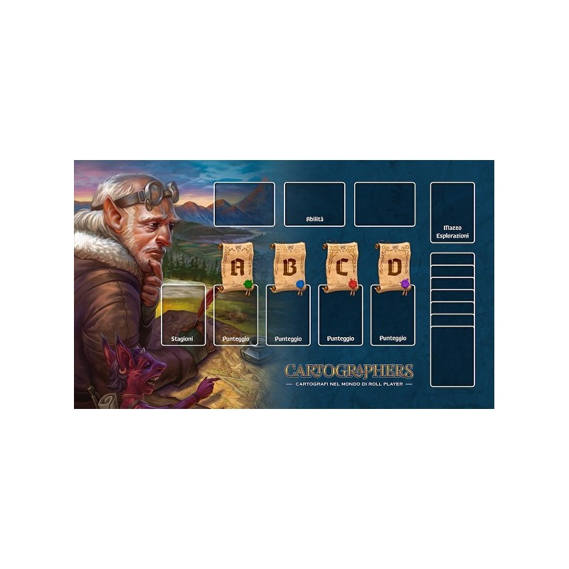 Playmat: Cartographers ITA (Tappetino)