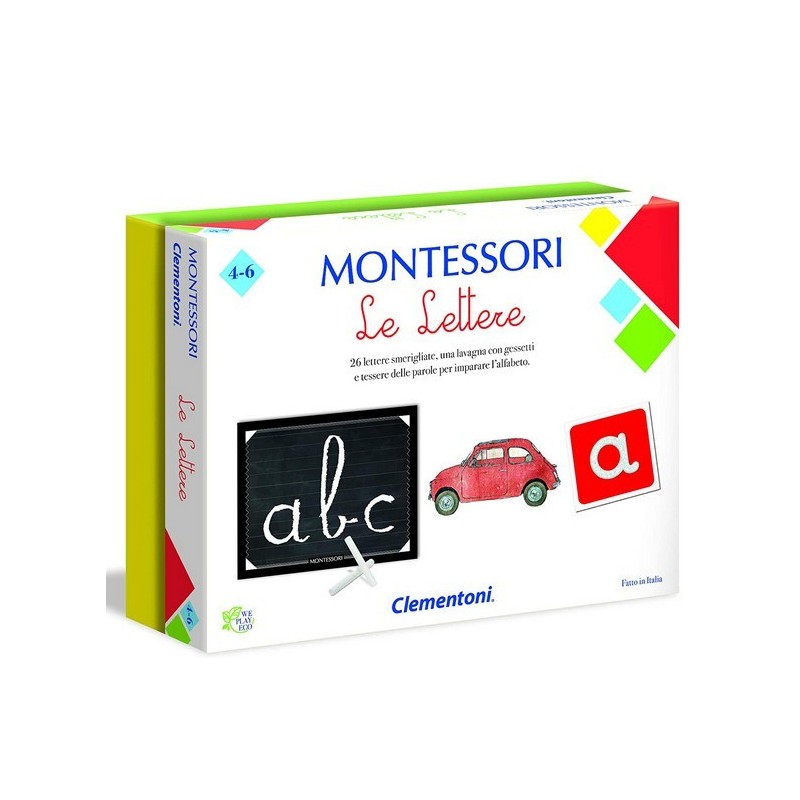 Montessori: Le Lettere - CLEMENTONI
