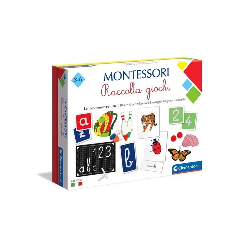 Montessori: Raccolta Giochi - CLEMENTONI