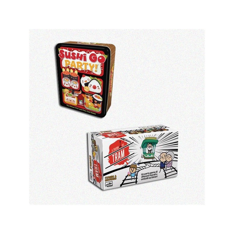 BUNDLE PARTY 3: Il Trauma del Tram + Sushi Go Party ITA
