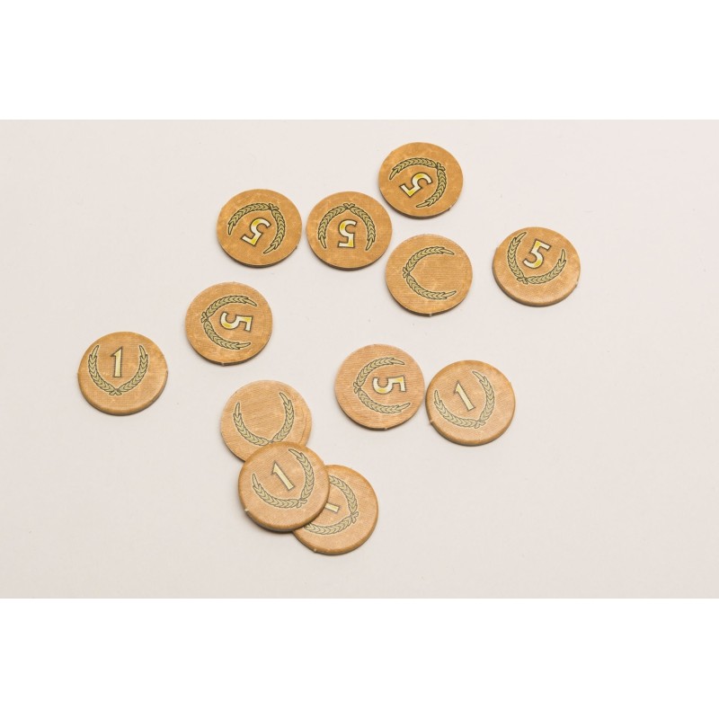 Token punti vittoria (tondo - 5 pt)