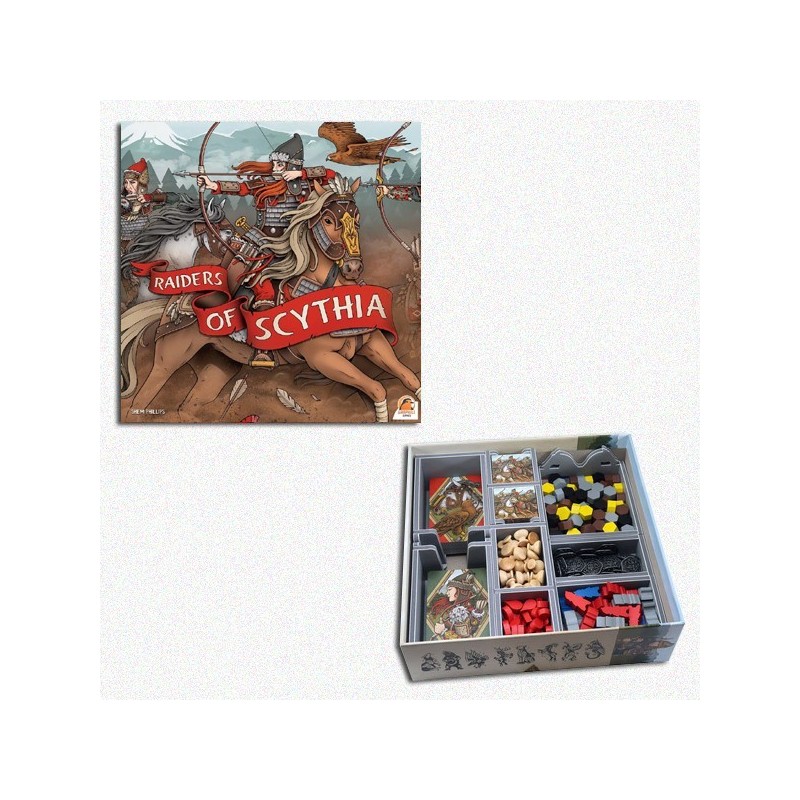 BUNDLE Predoni di Scizia ENG (Raiders of Scythia) + Organizer Folded Space in EvaCore