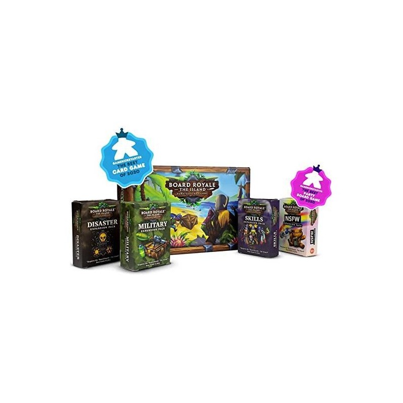 SURVIVAL BUNDLE: Board Royale: The Island+NSFW, Skills, Military e Disasters