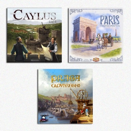 BUNDLE CITY 1: Praga Caput Regni + Paris + Caylus 1303