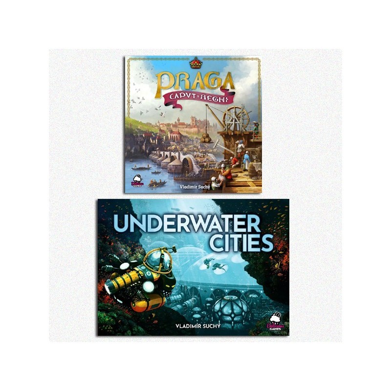 BUNDLE SUCHY 1: Underwater Cities ENG + Praga Caput Regni