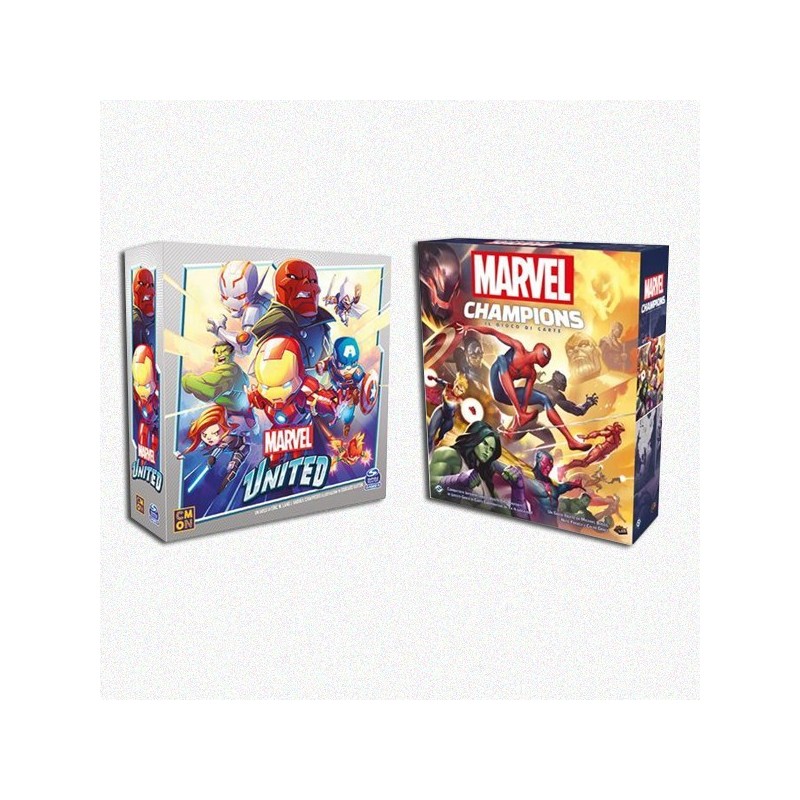 BUNDLE MARVEL: Marvel United + Marvel Champions