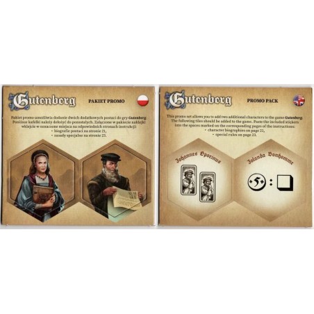 Promo Characters: Gutenberg