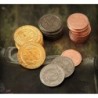 Set 50 monete in metallo (50 Metal Coin Board Game Upgrade Set)