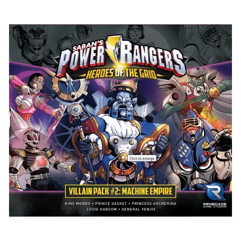 Villain Pack 2 - Machine Empire - Power Rangers: Heroes of the Grid