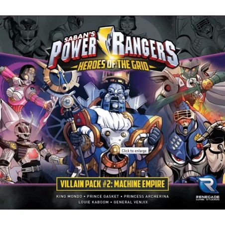Villain Pack 2 - Machine Empire - Power Rangers: Heroes of the Grid