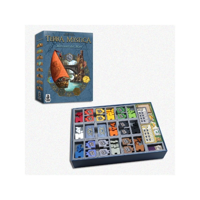 BUNDLE Mercanti dei Mari: Terra Mystica + Organizer Folded Space in EvaCore