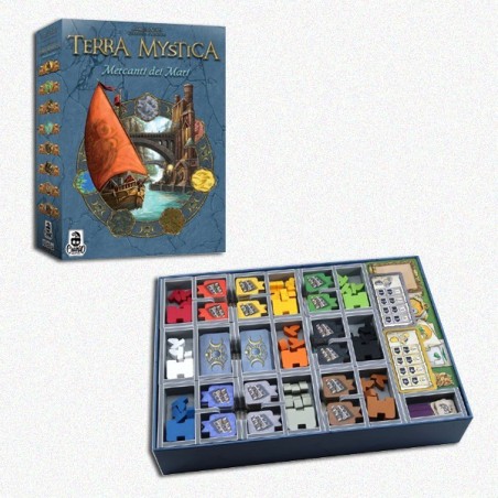 BUNDLE Mercanti dei Mari: Terra Mystica + Organizer Folded Space in EvaCore