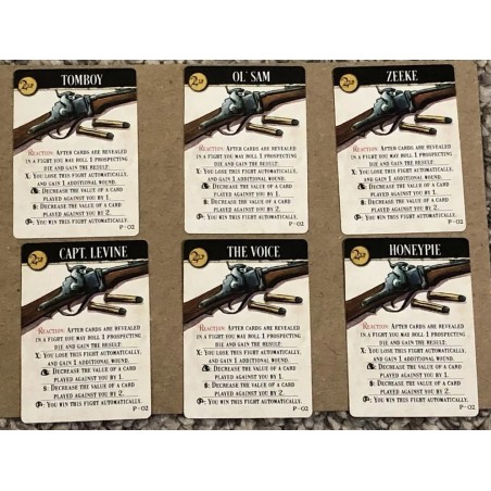 Carbine Promo Cards: Western Legends
