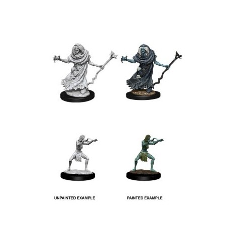 Sea Hag and Bheur Hag (2 Units) - D&D Nolzur's Marvelous Unpainted Miniatures