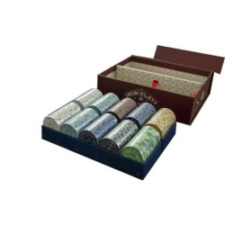Iron Clays: Brass - 200 Printed Box with Chips
