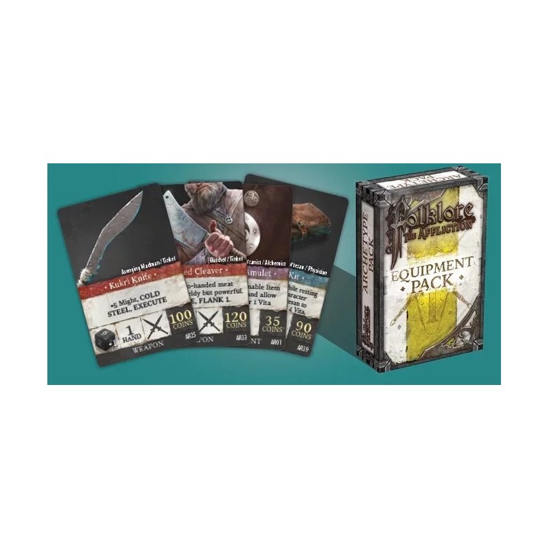 Equipment Card Pack - Folklore: The Affliction (1st Ed.)