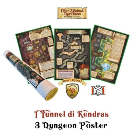 I Tunnel di Kendras: Four Against Darkness ITA