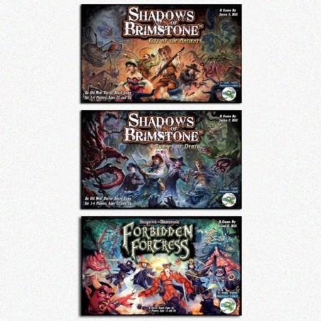 BUNDLE Shadows of Brimstone Revised + Forbidden Fortress