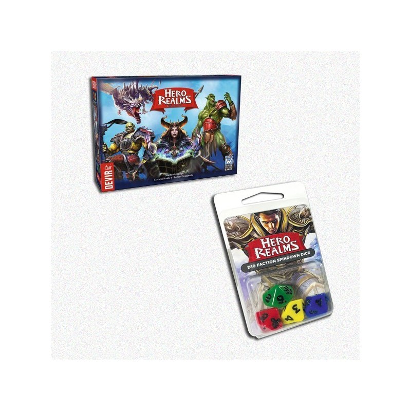 BUNDLE Hero Realms ITA + Set dadi