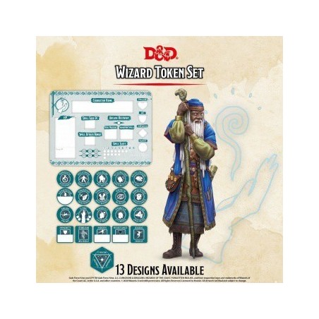 Wizard Token Set - Dungeons & Dragons