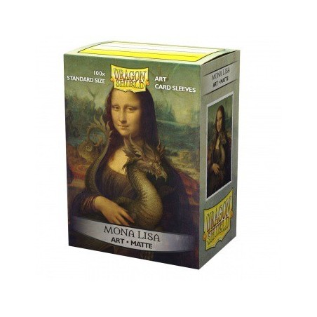 Dragon Shield - Bustine protettive Matte Art Mona Lisa (100 bustine) - 12055