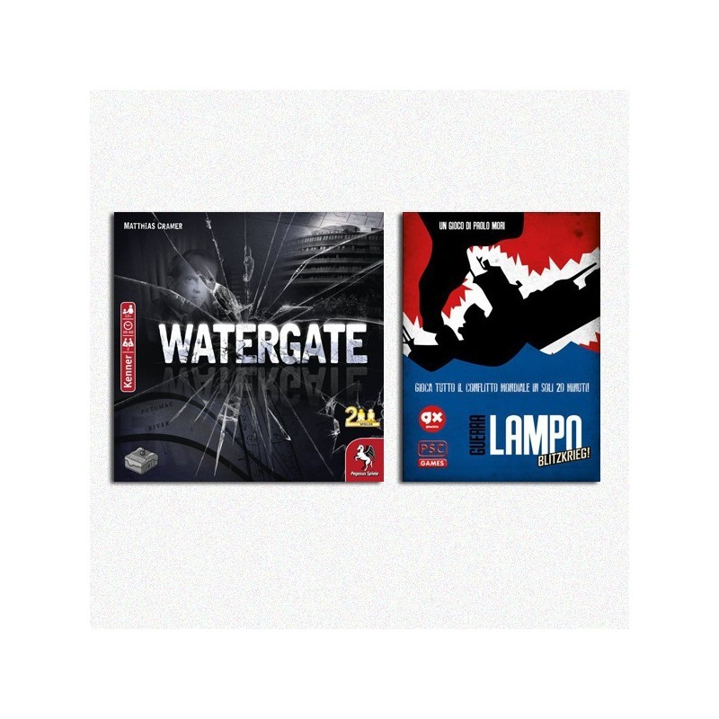 BUNDLE Watergate ITA + Guerra Lampo - Blitzkrieg! ITA