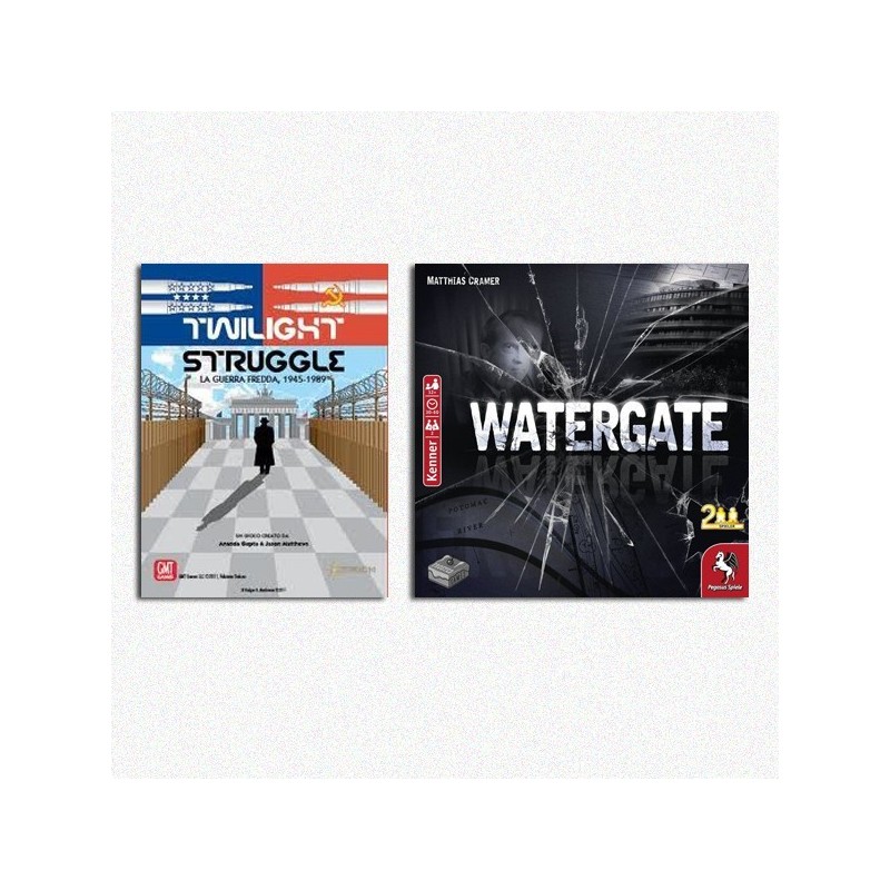 BUNDLE BEST TWO 5: Watergate ITA + Twilight Struggle ITA
