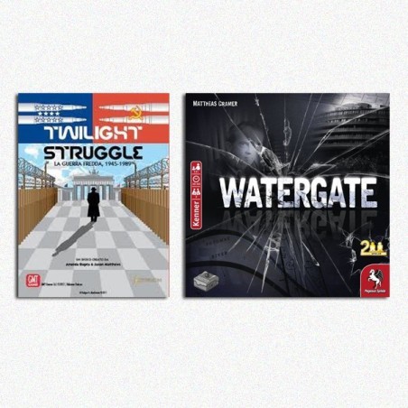 BUNDLE BEST TWO 5: Watergate ITA + Twilight Struggle ITA